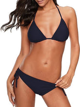 Cargar imagen en el visor de la galería, Traje de baño de dos piezas en triángulo de bikini con cordones