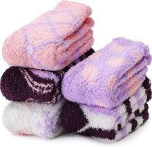 Cargar imagen en el visor de la galería, Calcetines peludos de mujer Zapatillas