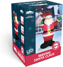Cargar imagen en el visor de la galería, Santa inflable de Navidad de 6 pies con bolsa de regalo