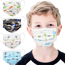 Cargar imagen en el visor de la galería, Máscara facial desechable para niños