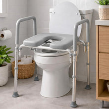 Cargar imagen en el visor de la galería, Ultimate - Asiento de inodoro elevado con asas