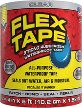 Cargar imagen en el visor de la galería, Flex Tape, Cinta impermeable de goma flexible y gruesa original, para sellar y parchar, funciona bajo el agua, para fuga de agua