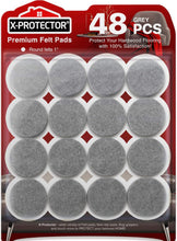Cargar imagen en el visor de la galería, Protectores de Suelo Premium de Fieltro para Patas de Sillas para Suelos de Madera