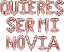 Cargar imagen en el visor de la galería, Decoraciones para letras de papel de aluminio de 16 pulgadas