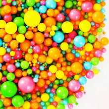 Cargar imagen en el visor de la galería, KASVAN Chispas de azúcar perla plateada - Perlas de caramelo comestibles 130g/4.58 Oz, tamaño mixto