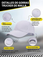 Cargar imagen en el visor de la galería, Paquete de 10 gorras de béisbol ajustables, lisas, unisex