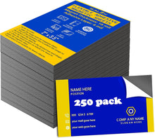 Cargar imagen en el visor de la galería, Láminas magnéticas con respaldo adhesivo