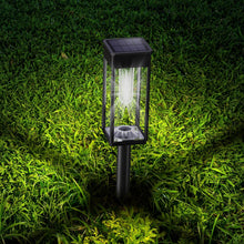 Cargar imagen en el visor de la galería, Paquete de 6 luces solares para caminos al aire libre, 12 horas, impermeables, IP65, luces solares para caminos al aire libre, alimentadas por energía solar...a21 Tamaño:Blanco fresco Color:6Pack