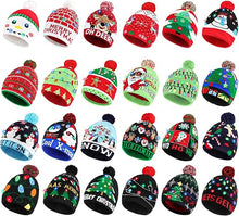 Cargar imagen en el visor de la galería, Gorro de Navidad con Luz Blowata
