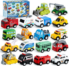 Cargar imagen en el visor de la galería, JOYIN 18 Piezas Juegos de coches y camiones