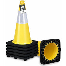 Cargar imagen en el visor de la galería, Pack de 6 conos de tráfico BESEA de 36 pulgadas