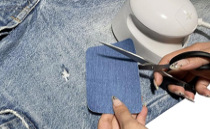 Cargar imagen en el visor de la galería, KING MOUNTAIN Paquete de 20 parches de reparación termoadhesivos para jeans a24