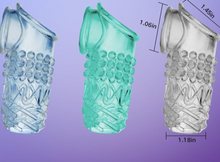 Cargar imagen en el visor de la galería, Juego de 3 fundas reutilizables para el pene a24