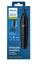 Cargar imagen en el visor de la galería, Philips Norelco Cortadora de Nariz Eléctrica 1000, AA con Pilas NT1605/60