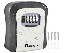 Cargar imagen en el visor de la galería, caja de bloqueo de combinación impermeable para montaje en pared