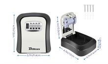 Cargar imagen en el visor de la galería, caja de bloqueo de combinación impermeable para montaje en pared