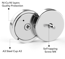 Cargar imagen en el visor de la galería, Imanes fuertes de 150 libras