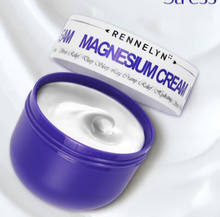 Cargar imagen en el visor de la galería, Calambres en las piernas en crema de magnesio: loción calmante con glicinato de magnesio