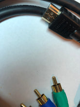Cargar imagen en el visor de la galería, Cable HDMI a RCA, 1080P 5 pies/4.9 ft HDMI macho a 3-RCA Video Audio AV
