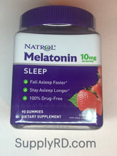 Cargar imagen en el visor de la galería, Gomitas de Melatonina- Ayuda para dormir