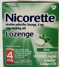 Cargar imagen en el visor de la galería, Nicorette- Pastillas de nicotina con sabor a menta Exp. 01/26