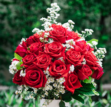 Cargar imagen en el visor de la galería, 18 Rosas artificiales