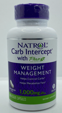 Cargar imagen en el visor de la galería, Natrol Intercepción de carbohidratos de frijol blanco - 60 cápsulas
