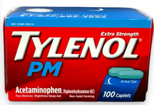 Cargar imagen en el visor de la galería, Tylenol cápsula PM extra fuerte para aliviar el dolor y ayudar a dormir