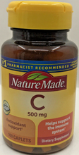 Cargar imagen en el visor de la galería, Vitamina C 500 mg, 100 capsulas