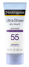Cargar imagen en el visor de la galería, Neutrogena Protector solar para la cara y el cuerpo SPF 55, 3 oz Exp. 2027+