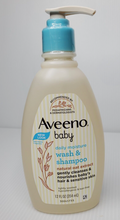 Cargar imagen en el visor de la galería, Aveeno Baby Wash & Champú para cabello y cuerpo, fresco