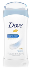 Cargar imagen en el visor de la galería, Desodorante antitranspirante Dove, Fragancia original, 2.6 oz