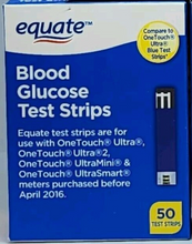 Cargar imagen en el visor de la galería, OneTouch Ultra 2 tiras de prueba para diabéticos