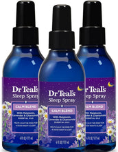 Cargar imagen en el visor de la galería, Dr Teal's Spray para dormir con mezcla de melatonina y aceites esenciales, 6 onzas líquidas