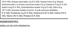 Cargar imagen en el visor de la galería, Semillas orgánicas de chía con omega-3, 3 oz