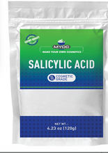 Cargar imagen en el visor de la galería, Polvo de ácido salicílico (120 g / 4.23 oz)