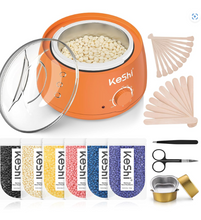 Cargar imagen en el visor de la galería, Kit de depilación KeShi Kit de cera para el hogar