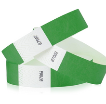 Cargar imagen en el visor de la galería, 200 pulseras Tyvek Wristco para eventos