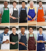 Cargar imagen en el visor de la galería, Avalon Kitchen Delantal de chef 100% poliéster