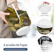 Cargar imagen en el visor de la galería, Folinstall Frascos de Fermentación Grandes de 1.5 Galones con 2 Tapas Herméticas y 3 Válvulas de Aire