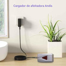 Cargar imagen en el visor de la galería, Cargador Andis de repuesto compatible con 17150 17165 TS-1 TS-2 afeitadora de láminas
