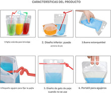 Cargar imagen en el visor de la galería, 100 bolsas para bebidas