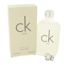Cargar imagen en el visor de la galería, Calvin Klein CK One Eau de Toilette para hombres, 3.3/3.4 oz 100 ml