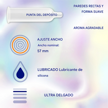 Cargar imagen en el visor de la galería, Durex Preservativos Air - Preservativos de látex de goma natural extra finos