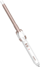Cargar imagen en el visor de la galería, Rizador doble de cerámica Conair, rizador, oro blanco / rosa NDP-25