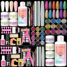 Cargar imagen en el visor de la galería, Juego de uñas acrílicas