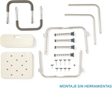 Cargar imagen en el visor de la galería, Silla médica de ducha de montaje sin herramientas, para spa