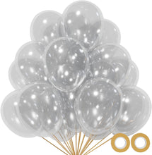 Cargar imagen en el visor de la galería, 110 globos negros de 12 pulgadas (30.48 cm), de látex