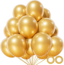 Cargar imagen en el visor de la galería, 110 globos negros de 12 pulgadas (30.48 cm), de látex