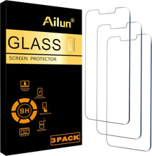 Cargar imagen en el visor de la galería, Ailun Protector de pantalla de vidrio para iPhone 14/iPhone 13 / iPhone 13 a24